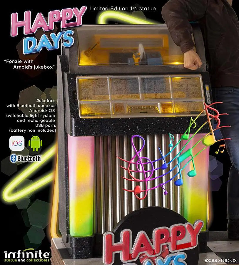 FONZIE HAPPY DAYS O&R 1/6  RESIN Estatua