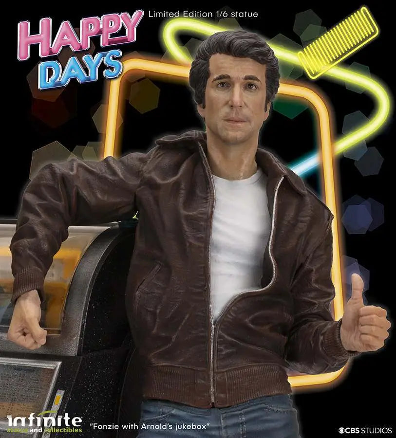 FONZIE HAPPY DAYS O&R 1/6  RESIN Estatua