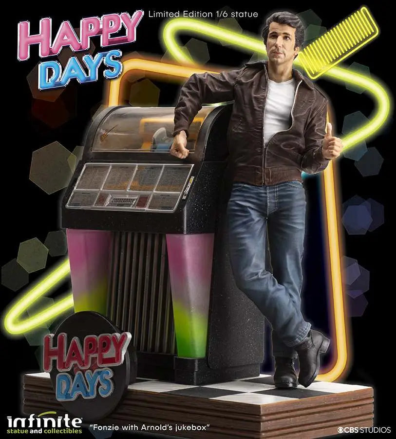FONZIE HAPPY DAYS O&R 1/6  RESIN Estatua