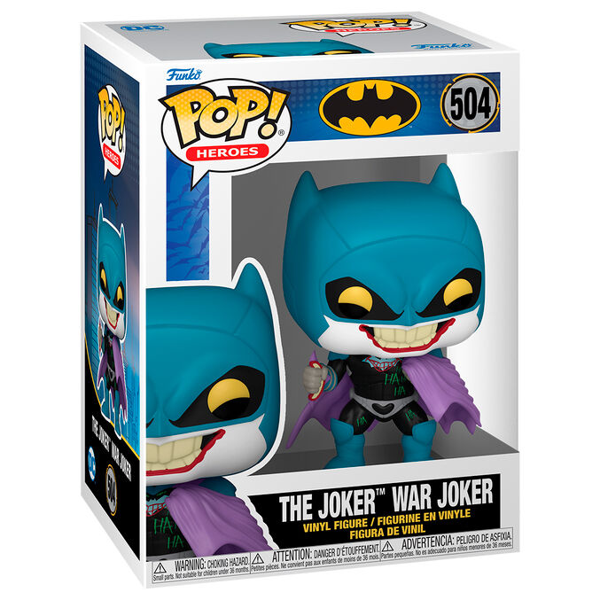 DC Comics Series Figura POP Heroes Vinyl Batman War Zone Joker