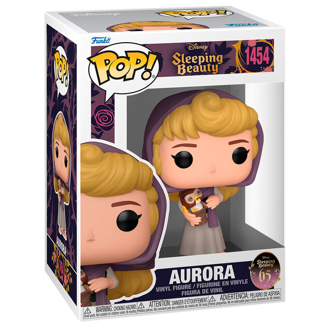La Bella Durmiente 65th Anniversary POP Disney Vinyl Figura Aurora Frikytopia