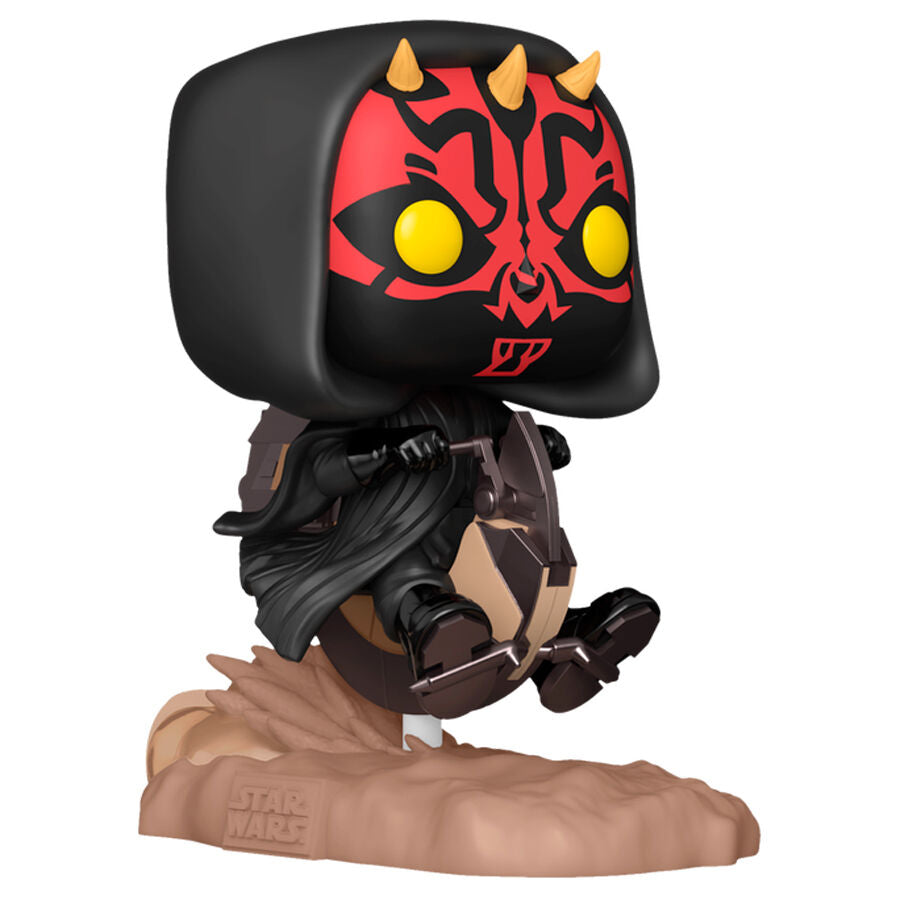 Star Wars POP Rides Deluxe Vinyl Figura Darth Maul on Bloodfin 9 cm Frikytopia