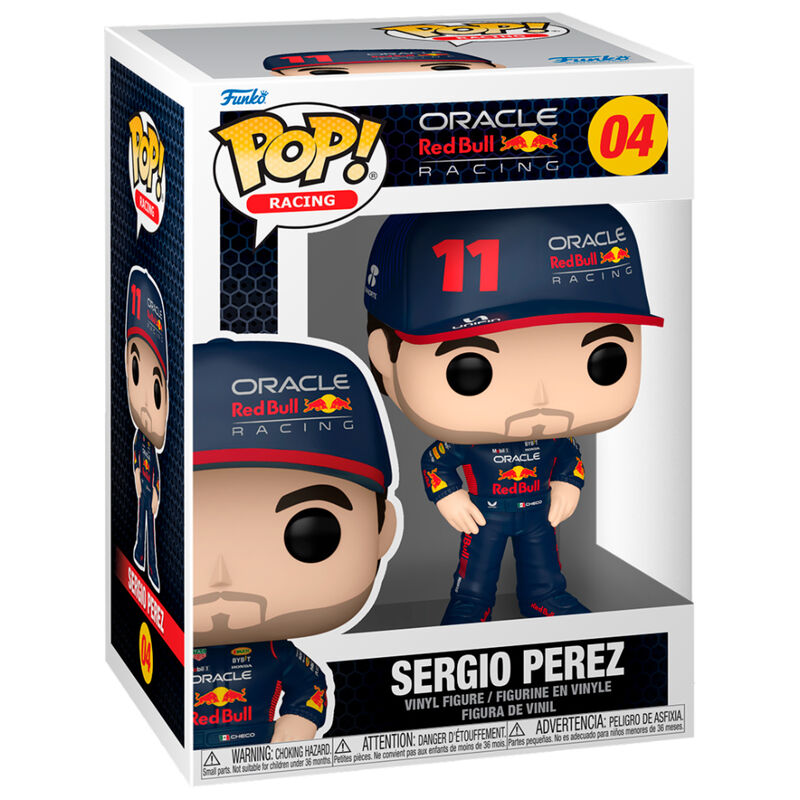 Formula 1 Figura POP Vinyl Sergio Perez 9 cm Frikytopia