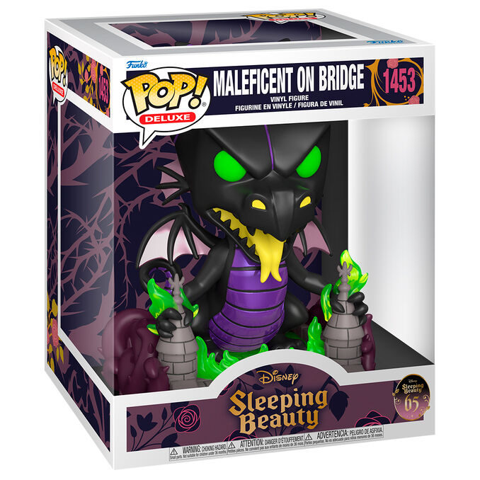 La Bella Durmiente POP Deluxe Vinyl Figura Maleficent on Bridge Frikytopia