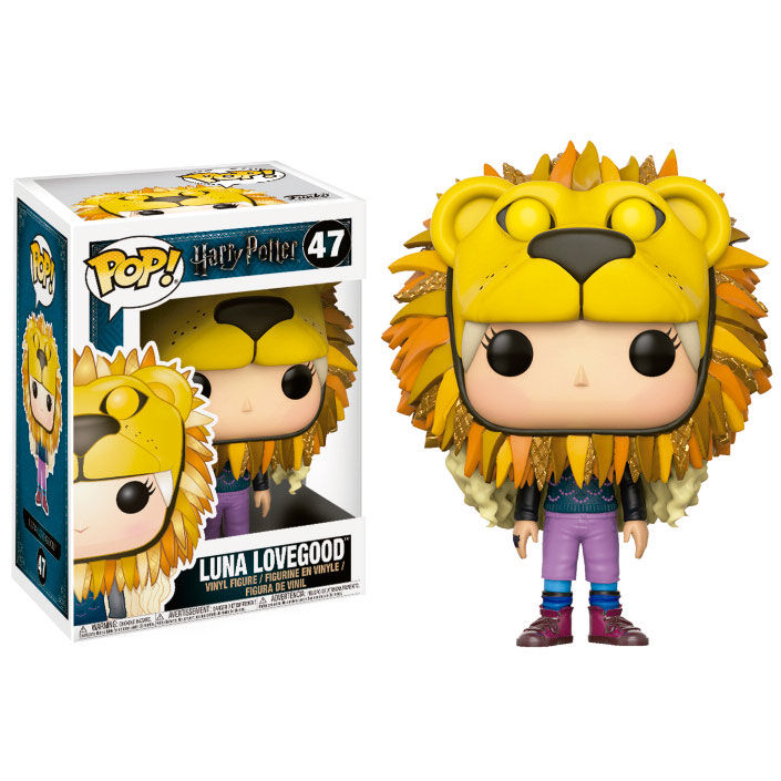 Figura POP Harry Potter Luna Lovegood with Lion Head Frikytopia