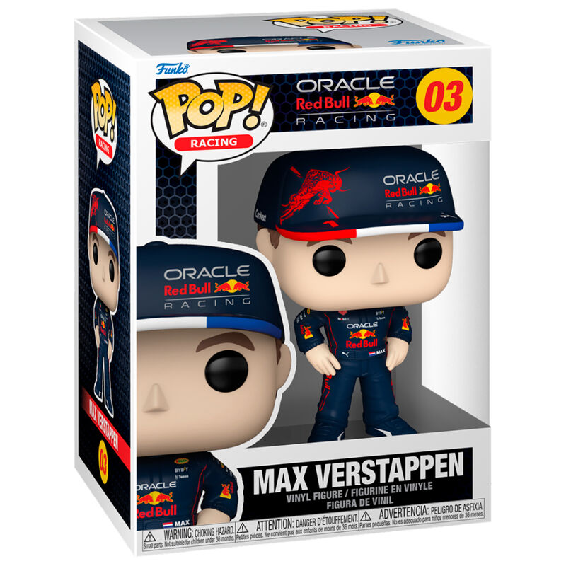 Formula 1 Figura POP Vinyl Max Verstappen 9 cm Frikytopia