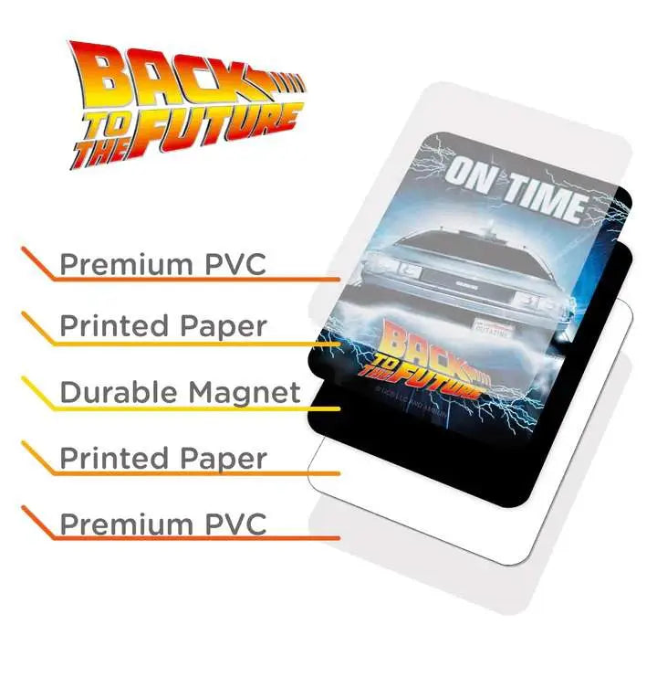 BTTF DOUBLE SIDED Imán
