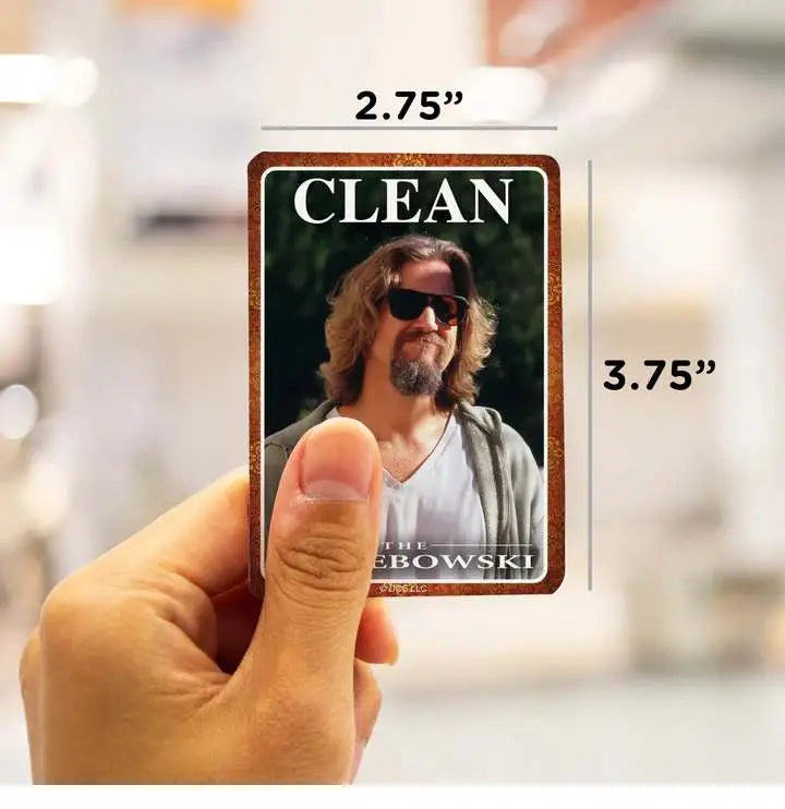 BIG LEBOWSKI DOUBLE SIDED Imán