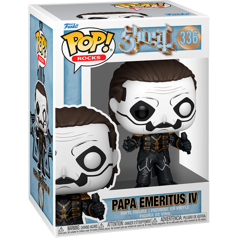 Ghost POP Rocks Vinyl Figura Papa Emeritus IV 9 cm Frikytopia