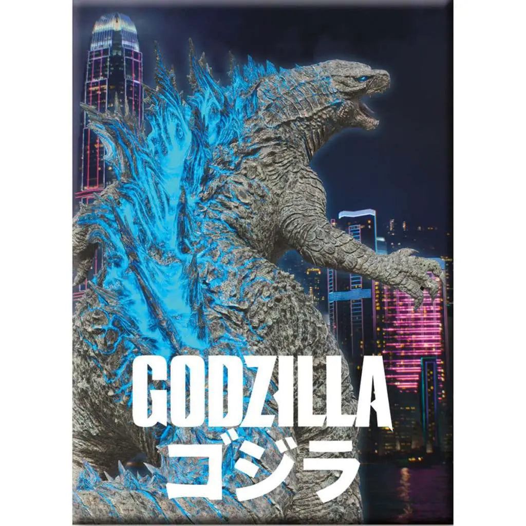 GODZILLA VS KONG CITY GODZILLA FLAT Imán