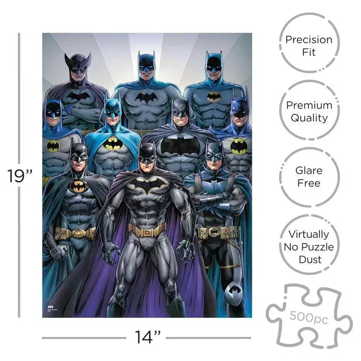 DC COMICS BATMAN SUITS 500PCS Puzle