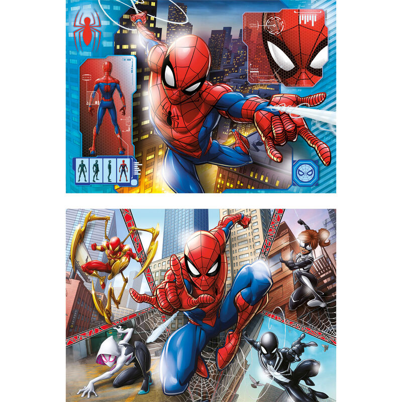 Puzzle Spiderman Marvel 2x60 piezas Frikytopia