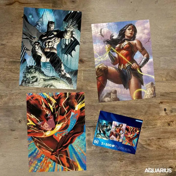 DC COMICS HEROES 500PCS Puzle SET (3)