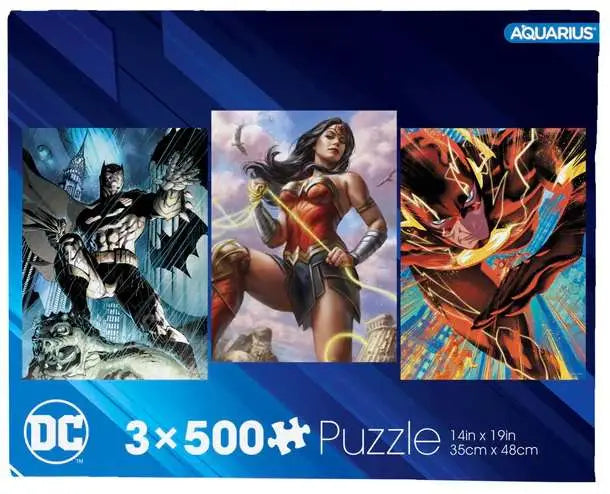 DC COMICS HEROES 500PCS Puzle SET (3)