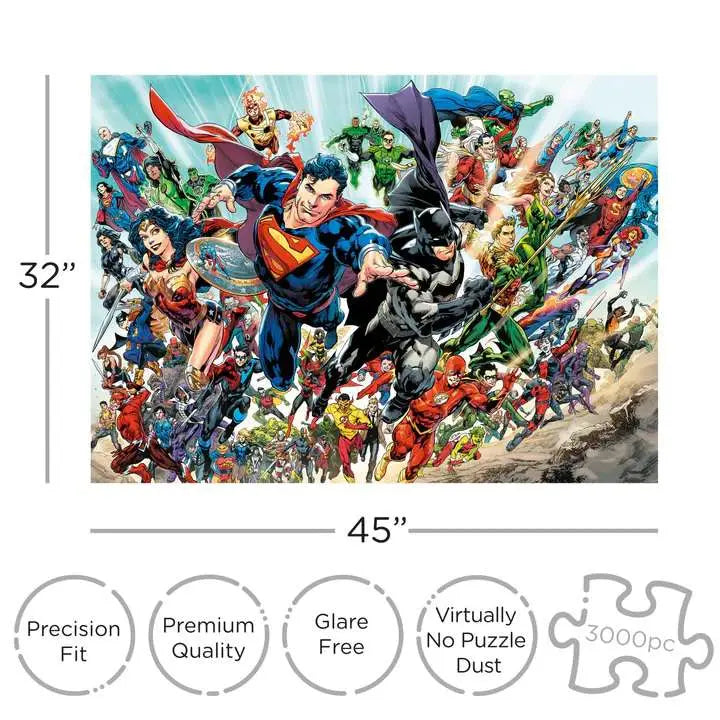 DC COMICS CAST 3000PCS Puzle