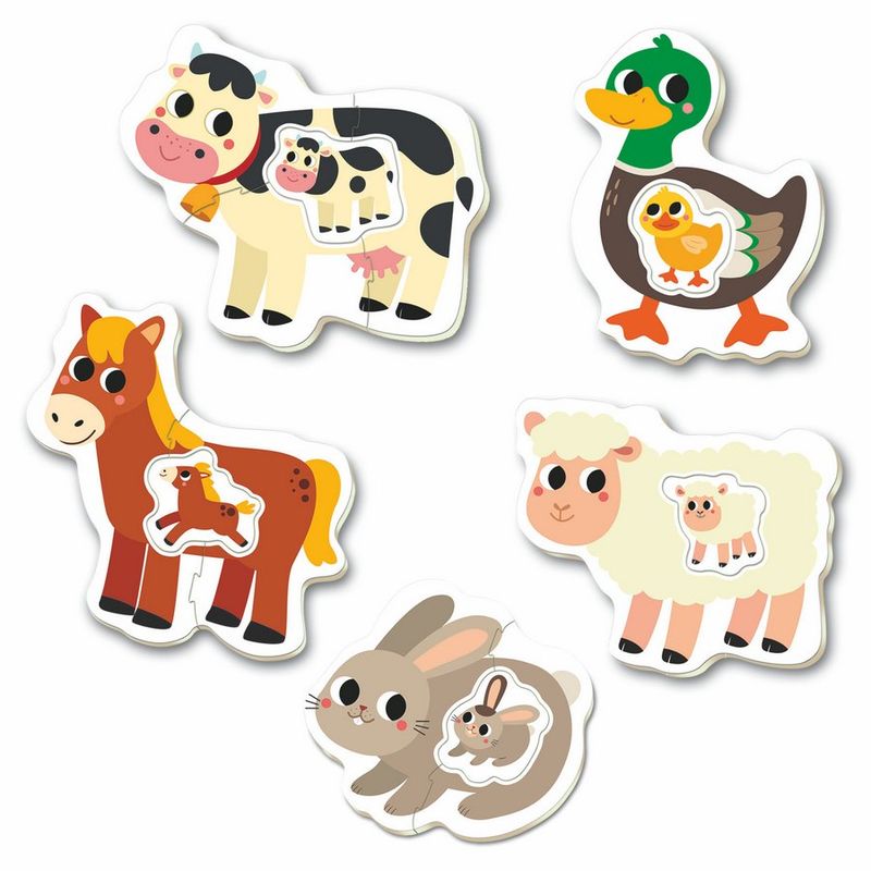 Puzzle La Granja 2-5 piezas madera