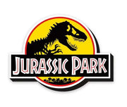 JURASSIC PARK LOGO FUNKY CHUNKY Imán