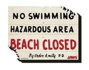 JAWS BEACH CLOSED FUNKY CHUNKY Imán