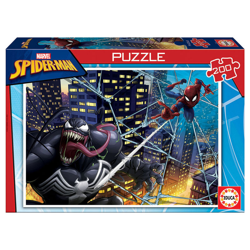 Puzzle Spiderman Marvel 200 piezas Frikytopia