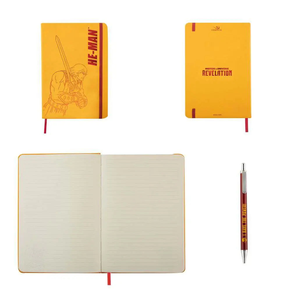 MOTU HE MAN Espada Libreta DELUXE SET