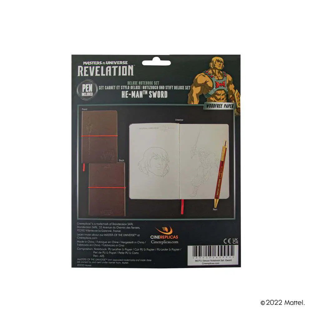 MOTU Espada Libreta DELUXE SET