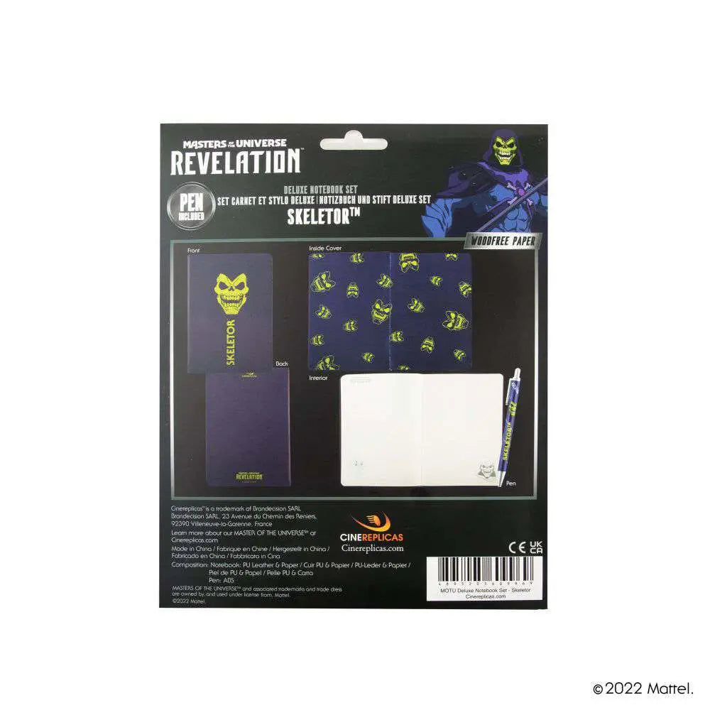 MOTU SKELETOR Libreta DELUXE SET