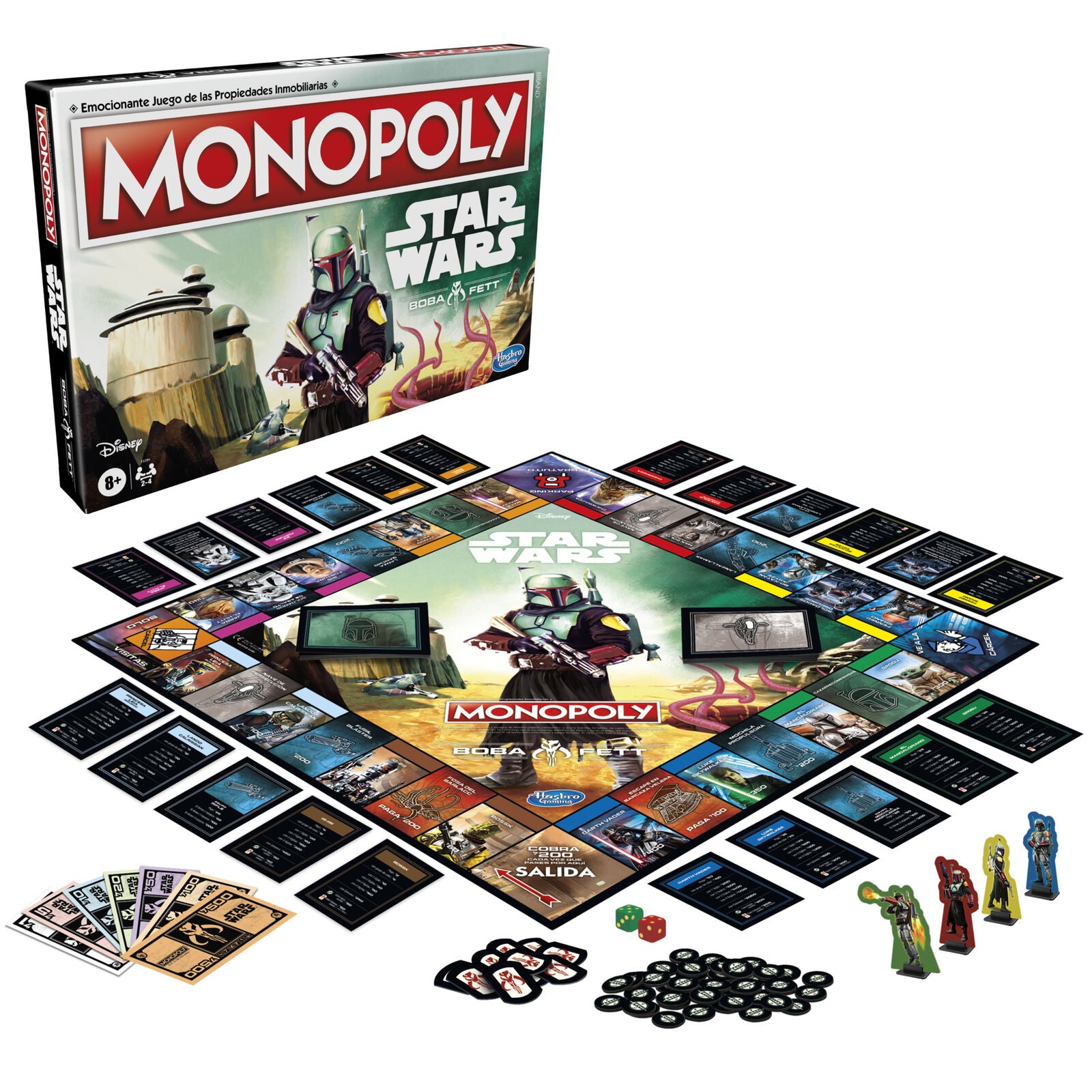 Juego de mesa monopoly boba fett pegi 14 Frikytopia
