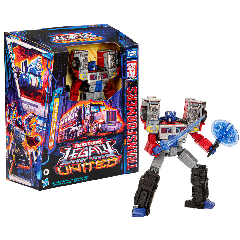 Figura hasbro transformers legacy united leader class optimus prime Frikytopia