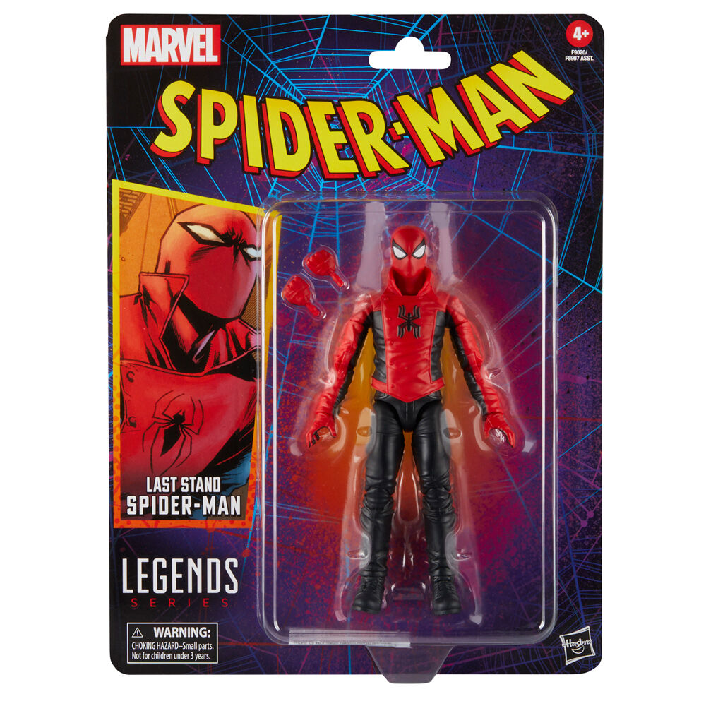 Figura hasbro marvel legends series last stand spider-man Frikytopia