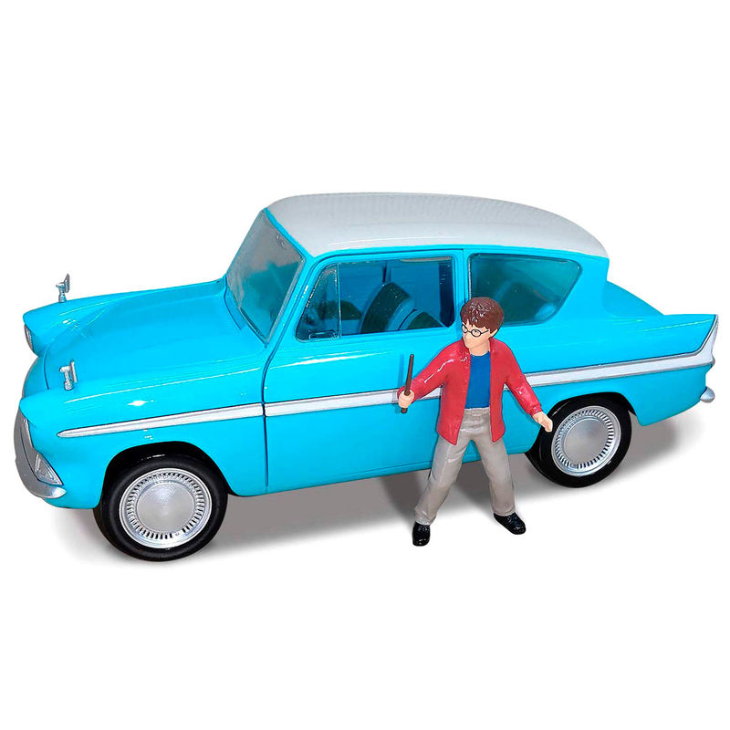 Blister figura Harry carro Ford Anglia Harry Potter