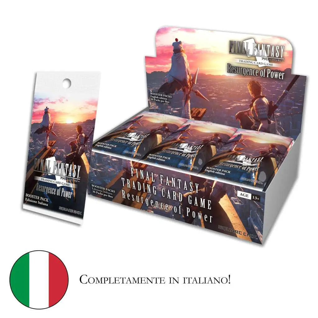FFTCG RESURGENCE OF POWER Caja ITA (36) Frikytopia