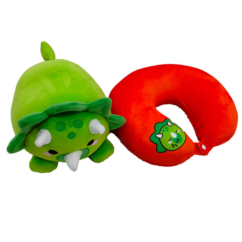 Almohada viaje peluche Swapseazzz Dinosaurio Adorasaurs Frikytopia