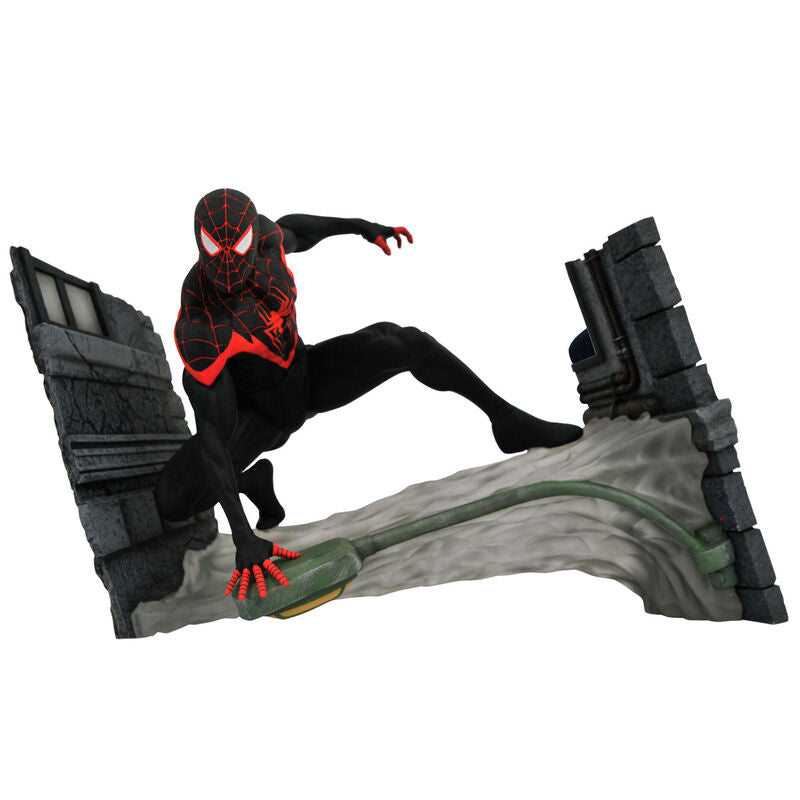 Figura Miles Morales Spiderman Marvel Comic Gallery 18 cm