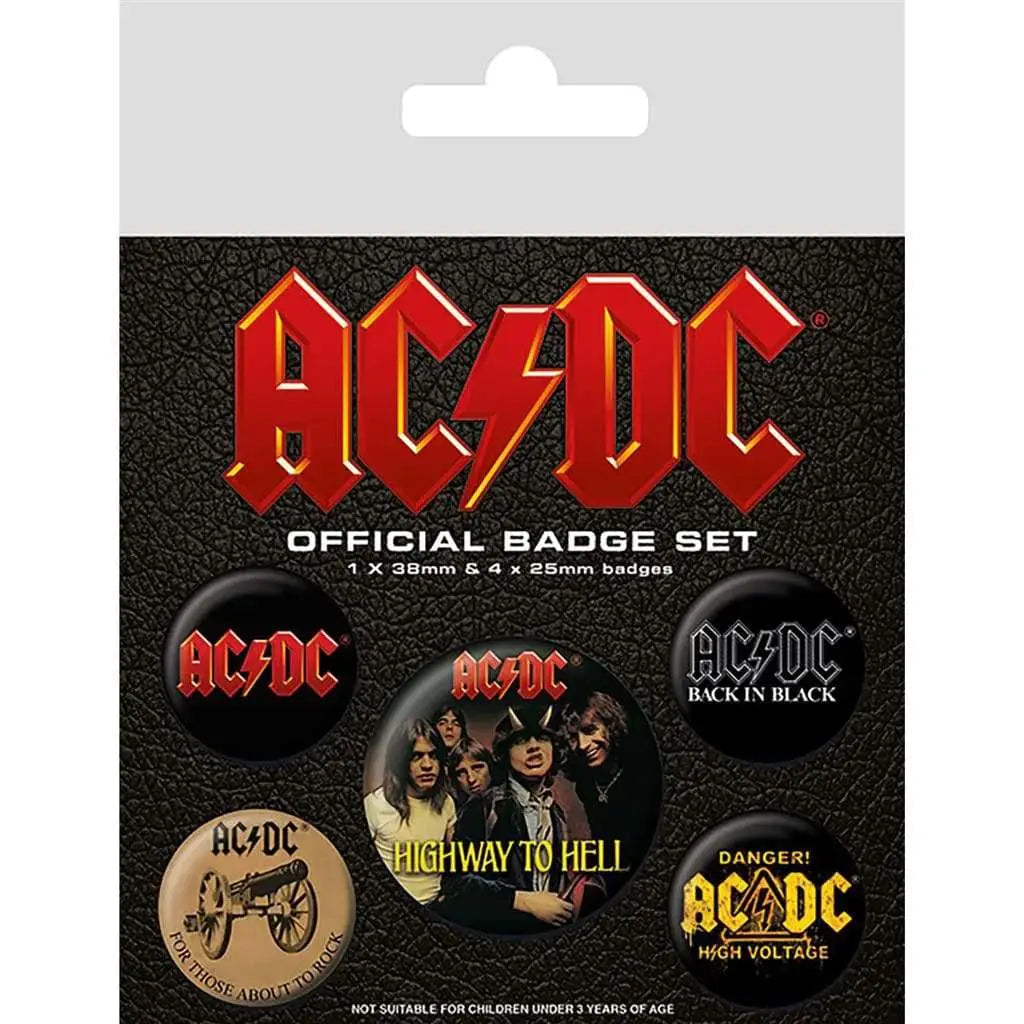 AC/DC Chapa PACK AC/DC Frikytopia
