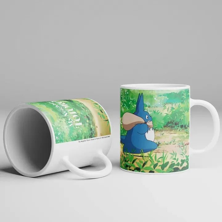 Studio Ghibli Taza Totoro White and Blue