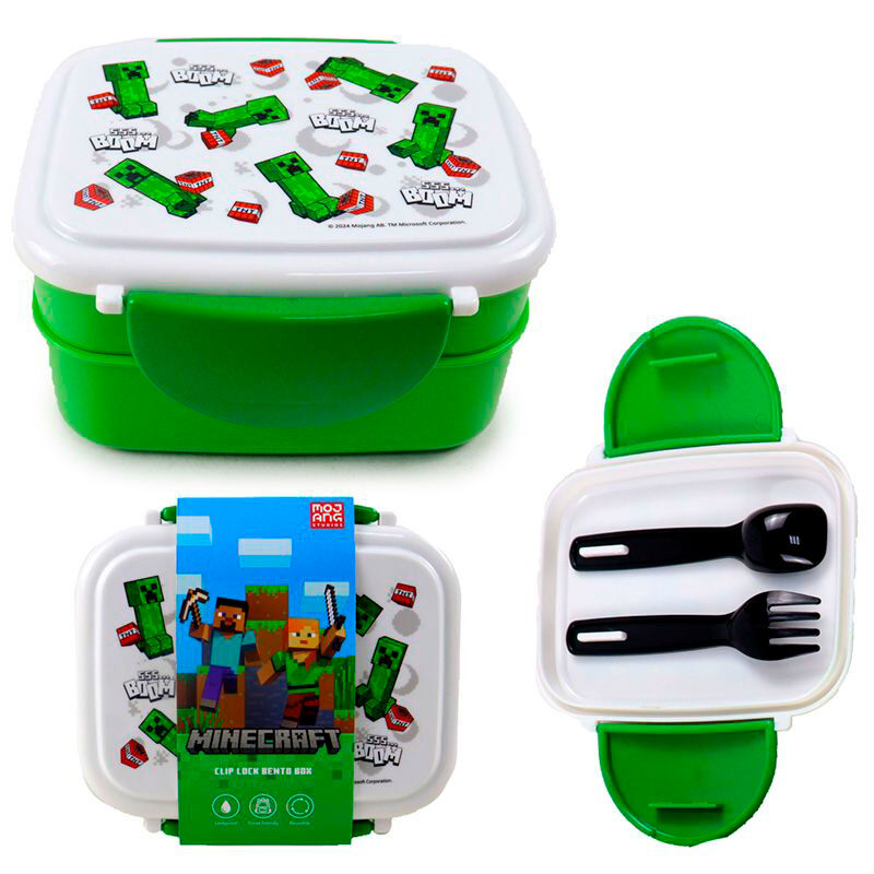 Sandwichera cubiertos TNT Minecraft Frikytopia