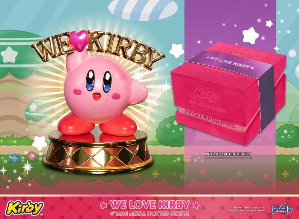 WE LOVE KIRBY METAL Estatua