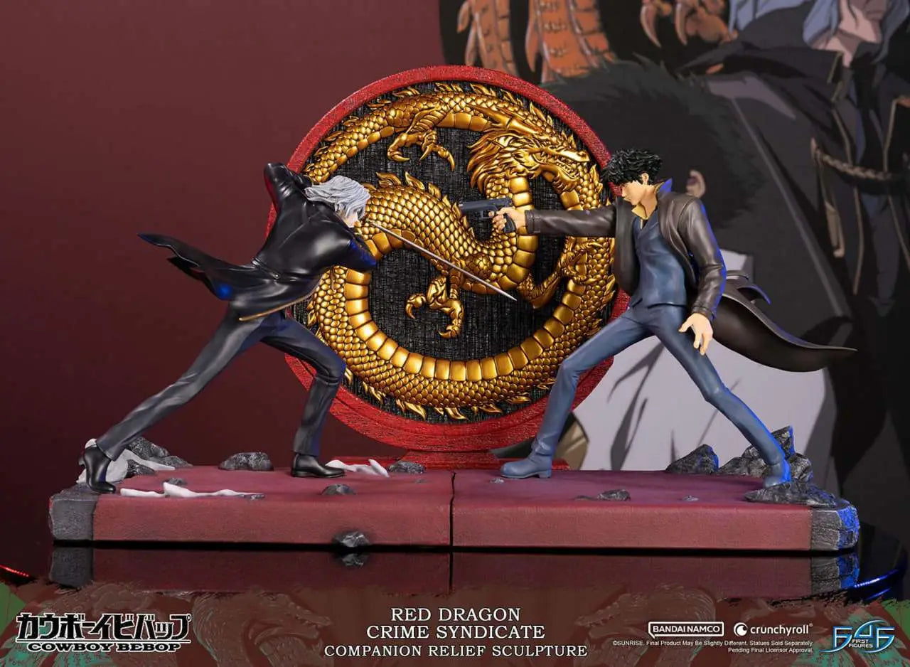 COWBOY BEBOP RED DRAGON LOGO Estatua