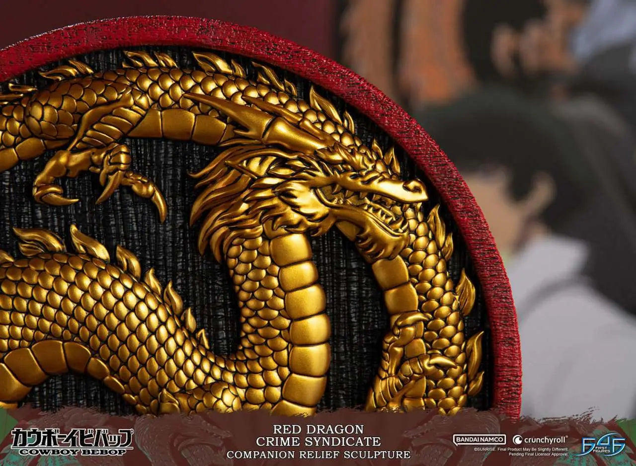 COWBOY BEBOP RED DRAGON LOGO Estatua