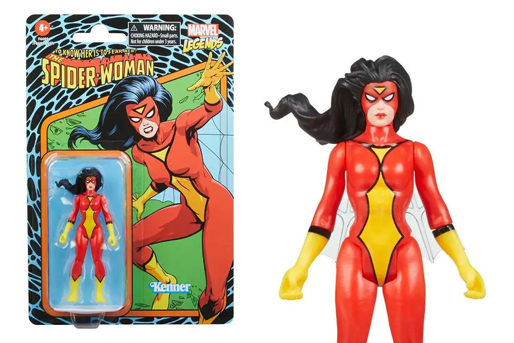 MARVEL LEGENDS RETRO SPIDER-WOMAN AF Frikytopia
