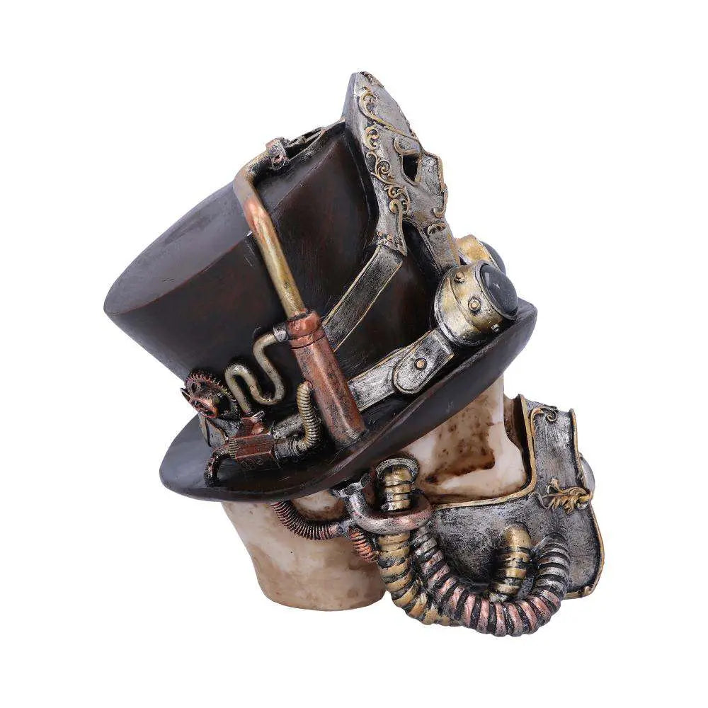 STEAMPUNK BREATHE VENETIAN MASK SKULL