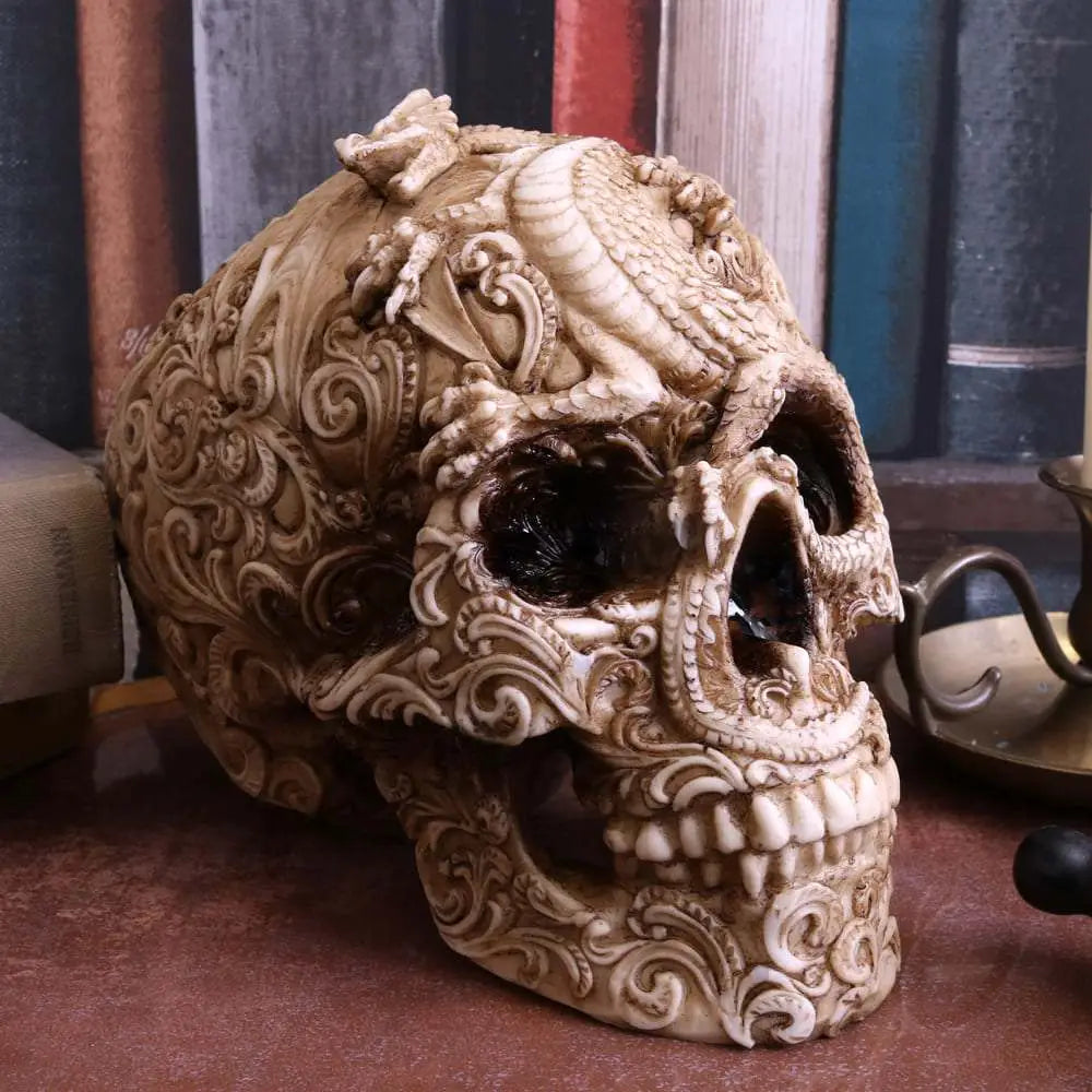 SKULL ORNAMENT CRANIAL DRAKOS Frikytopia