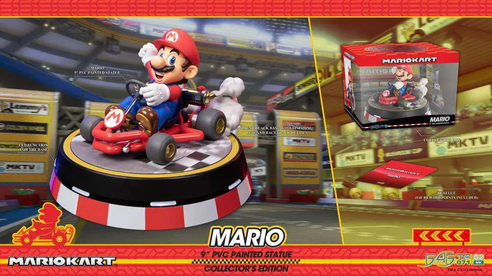MARIO KART MARIO PVC PAINT DELUXE Estatua Frikytopia
