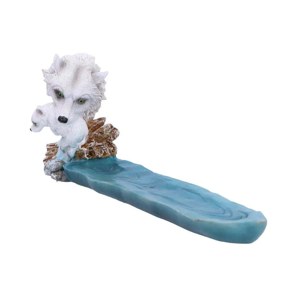 MOTHER'S WATCH WOLF INCENSE BURNER