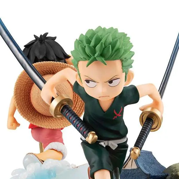Figura megahouse gem series one piece zoro run run run