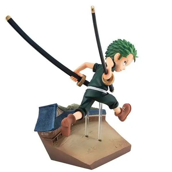 Figura megahouse gem series one piece zoro run run run
