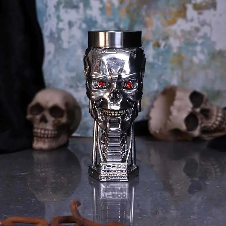 TERMINATOR 2 HEAD GOBLET Frikytopia