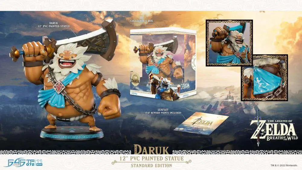 LEGEND OF ZELDA BOTW DARUK PVC Estatua