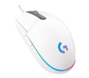 Mouse raton logitech g102 lightsync blanco gaming 8.000 dpi 6 botones Frikytopia
