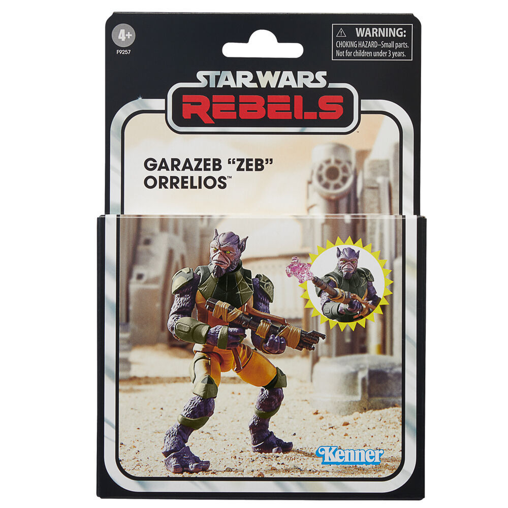 Figura Garazeb Zeb Orrelios Rebels Star Wars 9,5cm Frikytopia